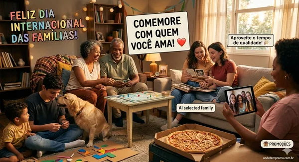 Detalhe: Dia Internacional das Famílias: Seja de sangue ou de 