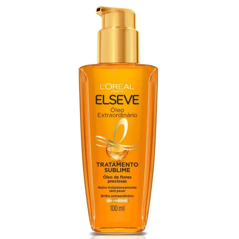 ELSÈVE Óleo Capilar L'Oréal Paris Elseve Óleo Extraordinário 100Ml