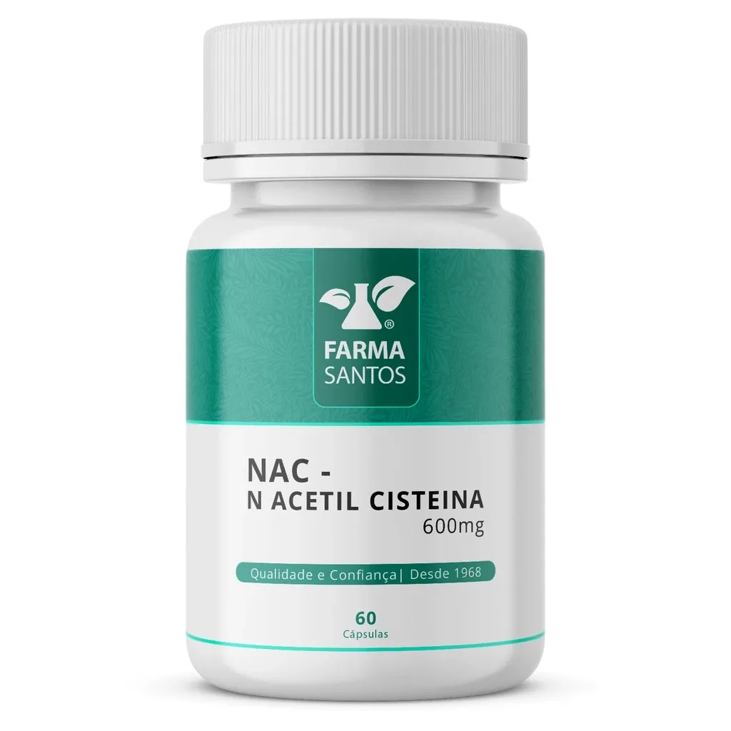 Nac N Acetil Cisteina 600mg